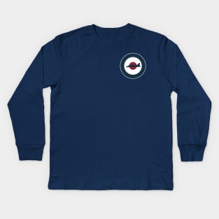 Royal Air Force Hawk (Small logo) Kids Long Sleeve T-Shirt